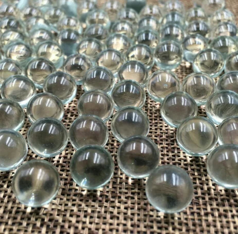 Outdoor Hunting Glass Balls 100pcs 6mm-9mm Slingshot Ball Slingshot Suitable for Shooting Transparent Solid Glass Balls
