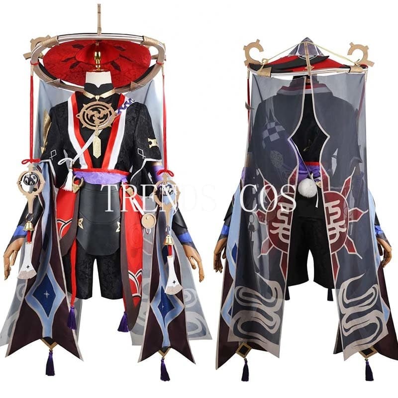 Scaramouche Cosplay Costume Balladeer Full Set Scaramouche Outfits for Comic Con