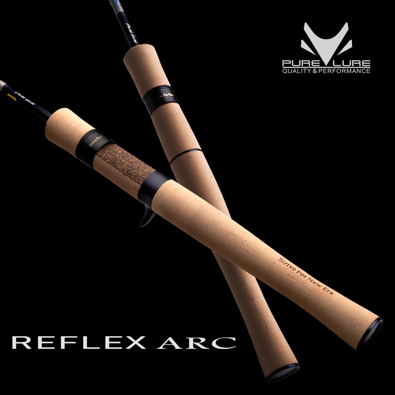 PURELURE REFLEX ARC Flick Cast 0.5-12g BFS Rod 6FT Toray Carbon T1100 FUJI SIC Ring Full Cork Reel Seat Trout Perch Bass Pike