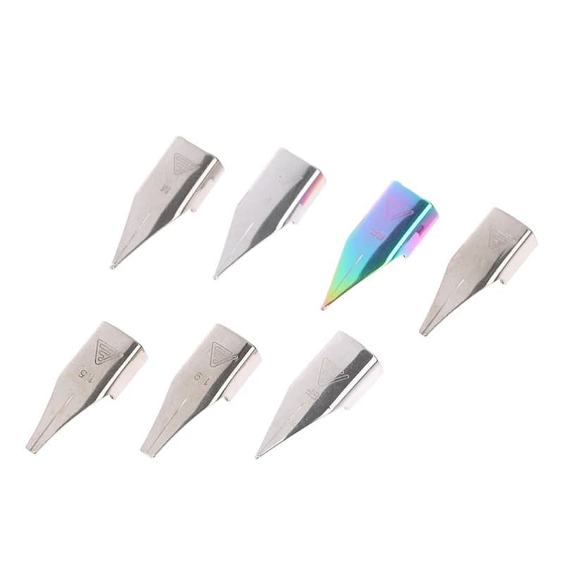 NEW* 3pcs 757# Pen Nib Accessories Dazzling F/EF/M Art Nib School Supplies