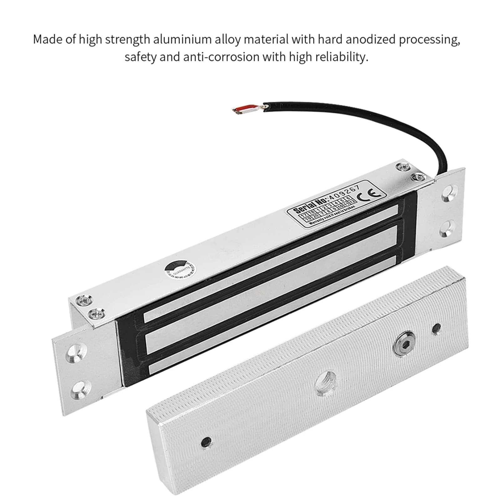 12V 180kg Holding Force Embedded Electric Magnetic Lock Electromagnetic Lock Access Control Magnetic Lock Magnetic Door Lock