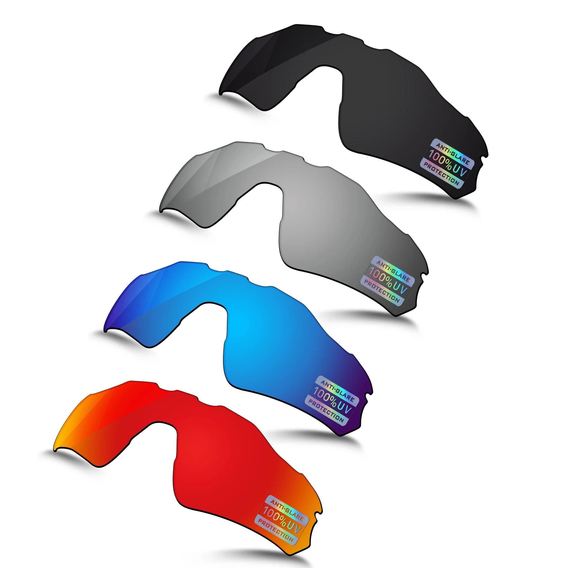 MYCOURAG Replacement Lenses for OAKLEY Radar EV Path OO9208 - 38mm Sunglasses UV400 Protection Multi-Color Options