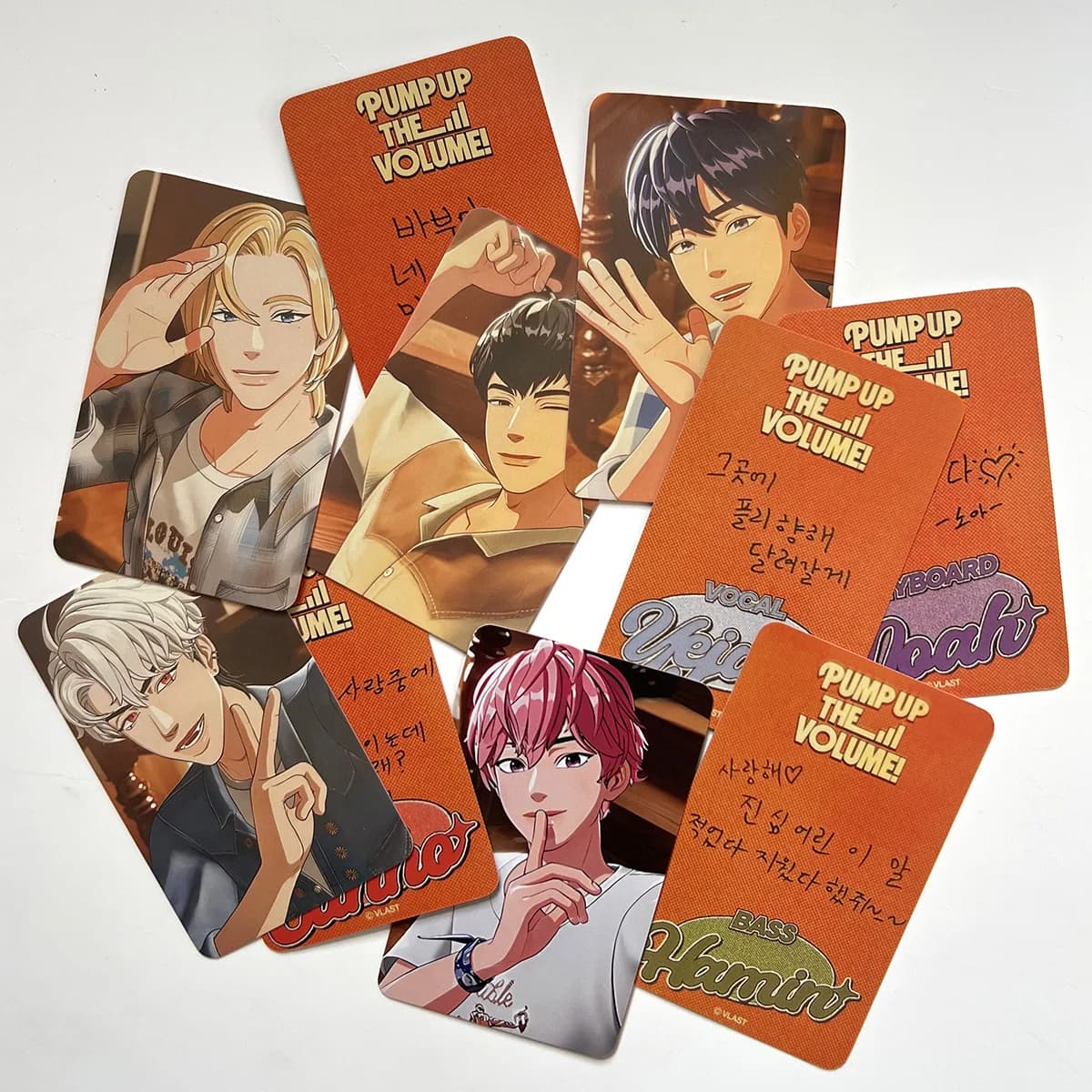 5 Pcs/Set Korean Boy Group Lomo Card Photo Cards Noah Bamby Hamin Eunho Yejun Double-Sided HD Photocards Cosplay Gift