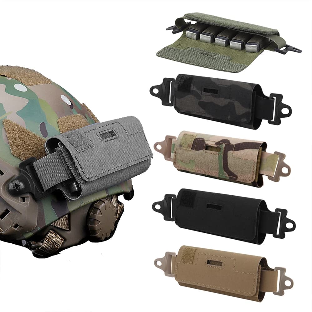 Tactical Helmet Counterbalance Weight Bag NVG Counterweight Pouch for OPS-Core Fast BJ PJ MH Helmets,Helmet Accessories