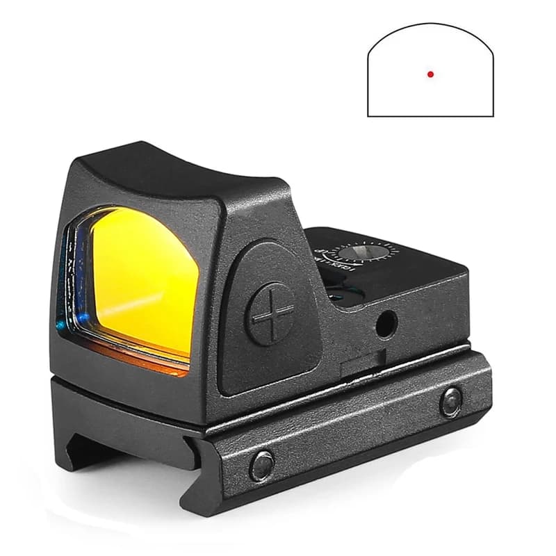 Mini MR Red Dot Sight Collimator Reflex Sight Scope fit 20mm Rail For Hunting Sight