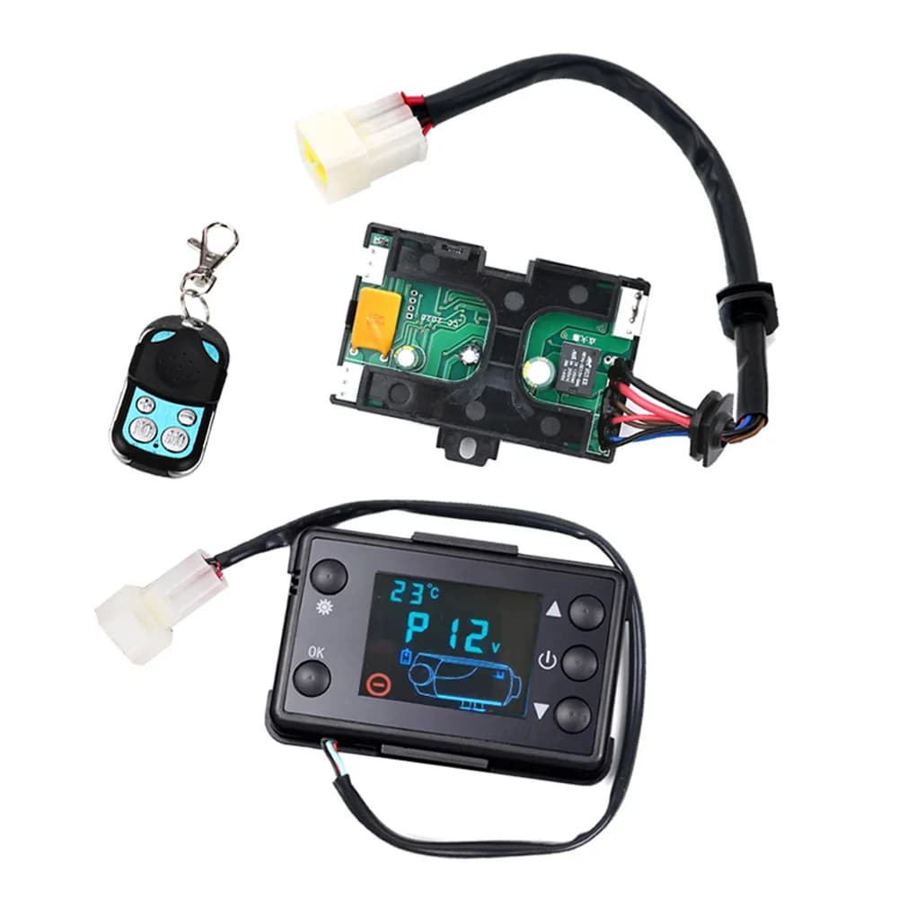 Parking Heater Accessories Mainboard LCD Screen Remote Control Replacement Parts For Truck Air Diesel Heater Accessories Kit