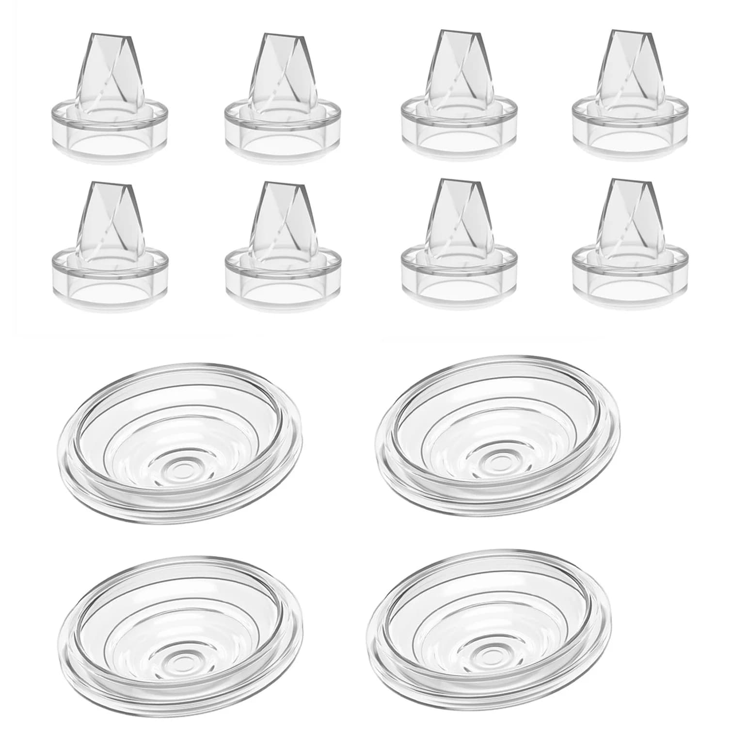 12Pcs Breast Pump Parts Compatible with momcozy S9 Pro/S12 Pro/S9/S12 Wearable Breastpump, Breastfeeding Essentials Kit,  Silico