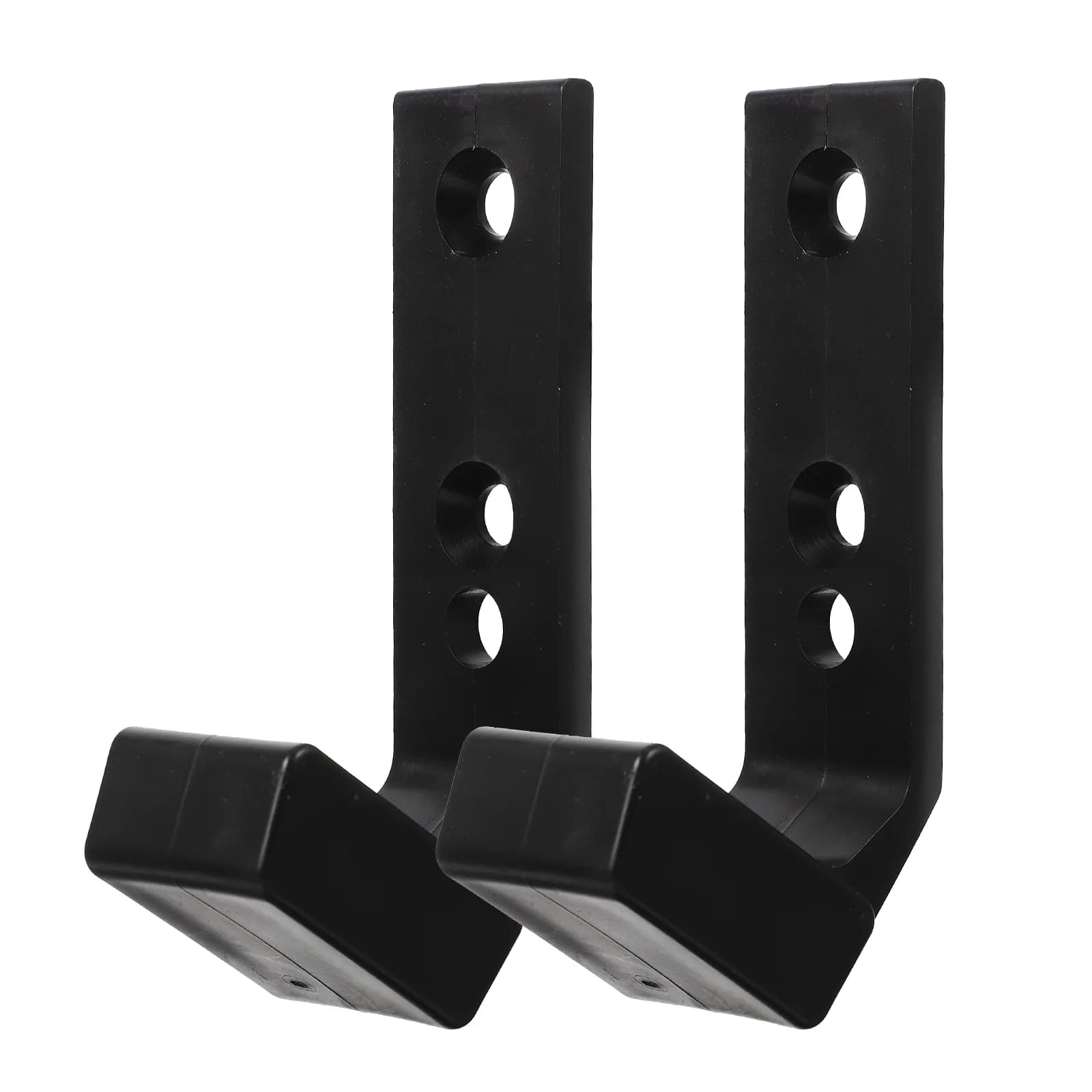 2PCS Barbell Stand Hook Gym Equipment Barbell Bracket Hooks Wall Mounted Mount Weight Bar Holder Fitness Equipment Rack Storage