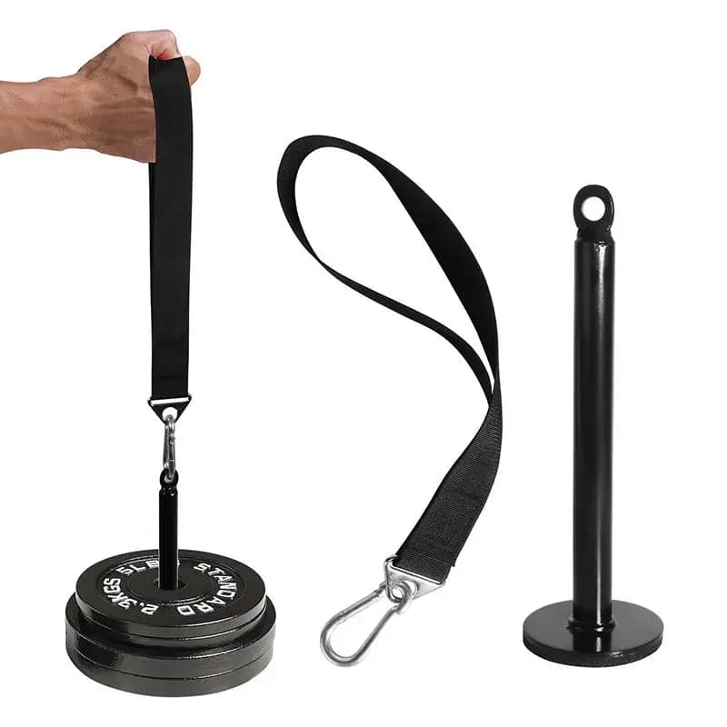 1SET Fitness Arm Wrestling Training Strap Home Gym Finger Wrist Forearm Arm Blaster Armwrestling Pronation Rope Hand Grip Band