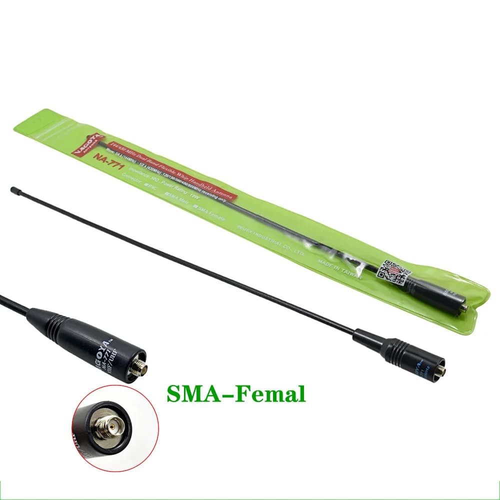 Baofeng Antenna NA-771 SMA-F Antenna 144/430MHz Dual Band Antenna for Baofeng Walkie Talkie UV-5R BF-888S BF-1909