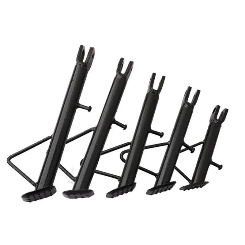 Universal Motorbike Adjustable Kickstand Side Stand Parking Foot Support Tripod Holder For Scooter Electric Dit Pit Bike