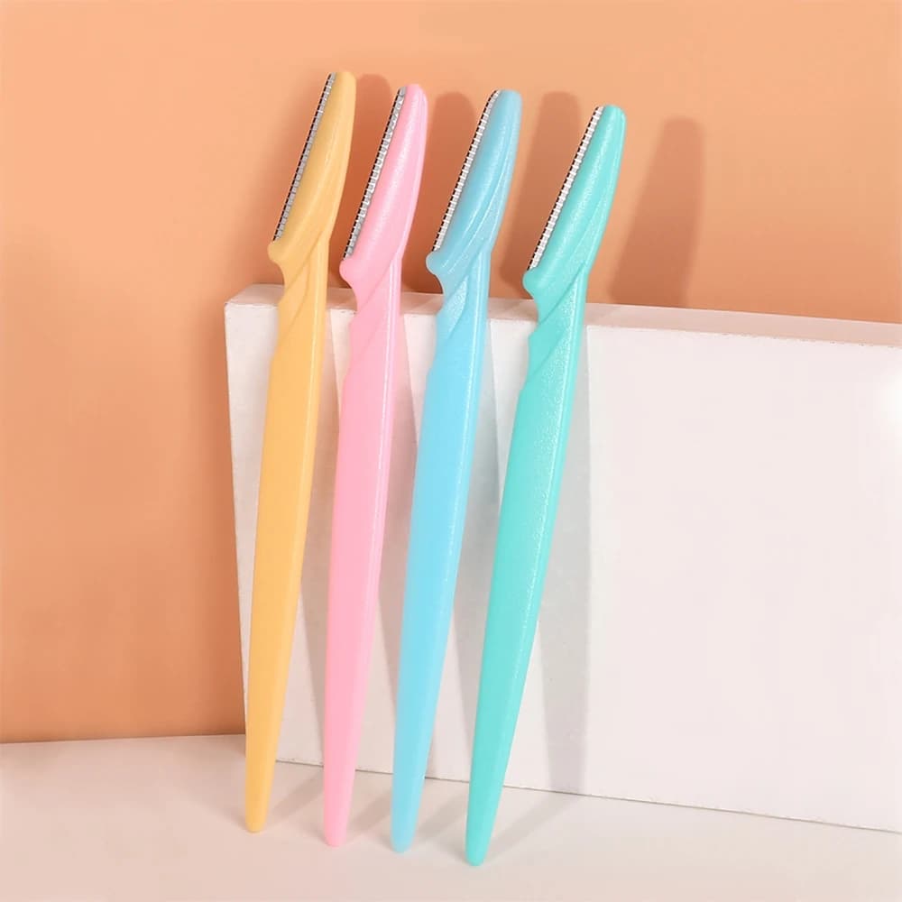 3/6/12Pcs Eyebrow Razor Multipurpose Facial Trimmer Hair Remover Eyebrow Shaper for Women and Men