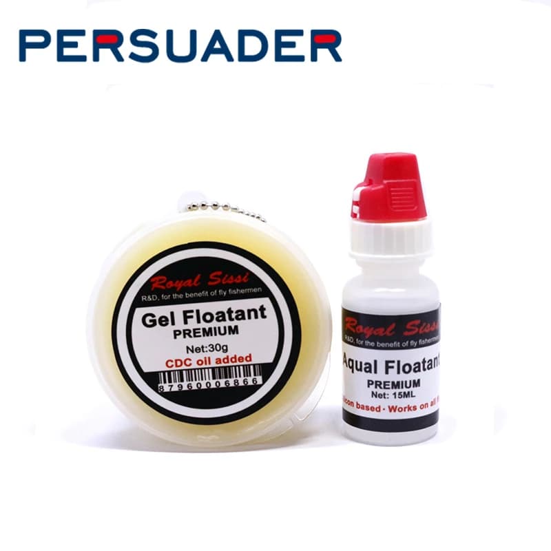 Persuader Fly Fishing Dry Fly Floatant Increase Floating Effect Buoyant Aid Gel Floatant Paste or Liquid Odorless Fly Additives