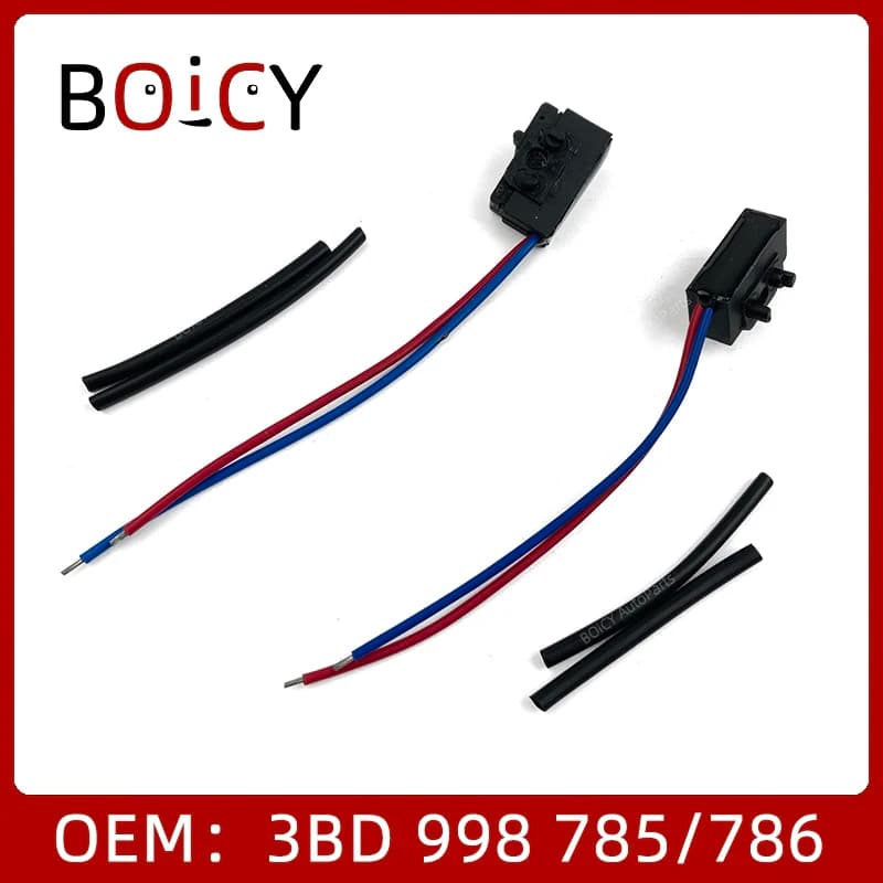 BOICY Car Door Lock Micro Switch Door Light Top Drive Link For Golf 4 MK4 Passat B5 Bora Polo Touran A6 C6 3BD998785 3BD998786