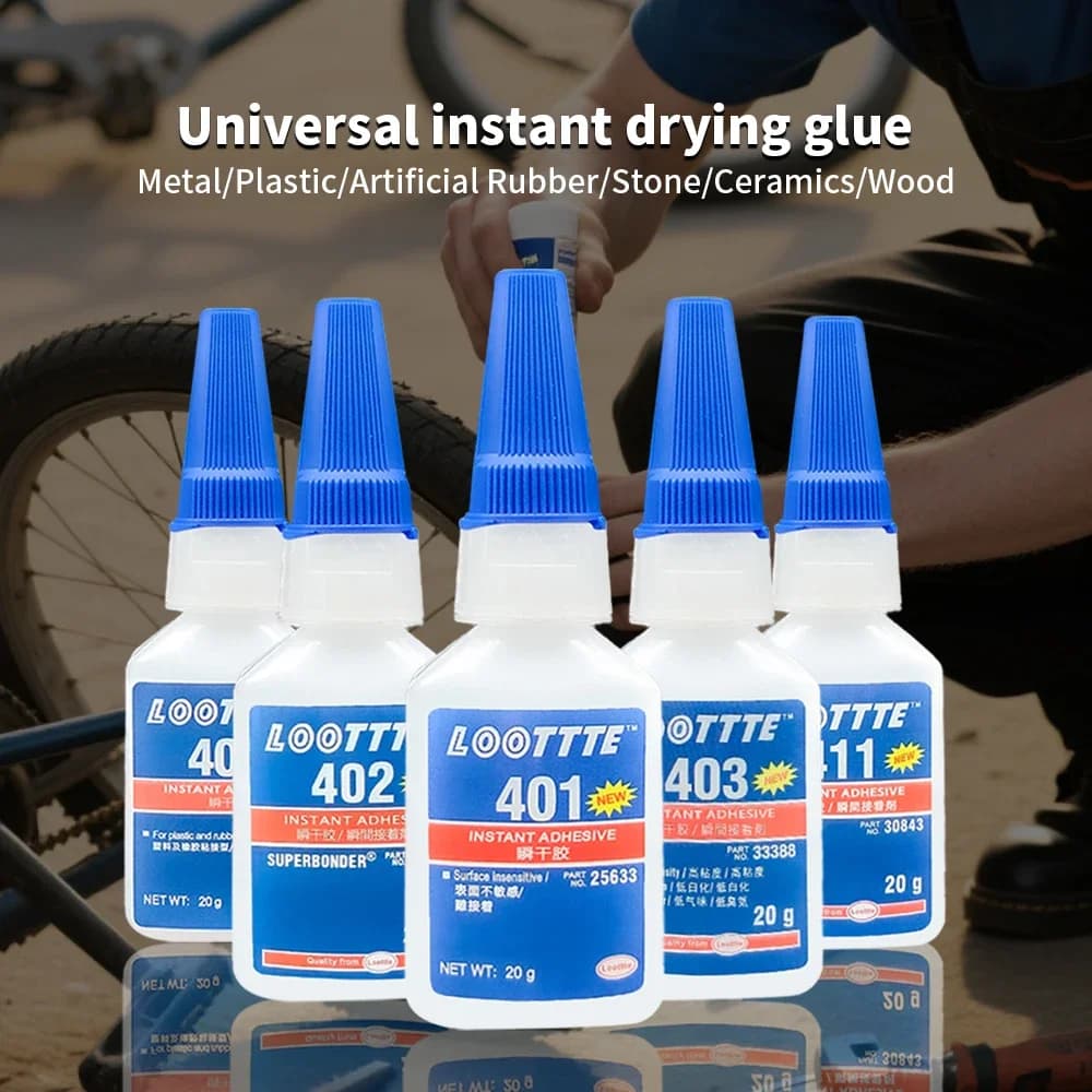 20ml 401 460 Instant Strong Glue Universal Super Glue Mighty Instant Glue Instant Colorless Adhesive Glue Tools