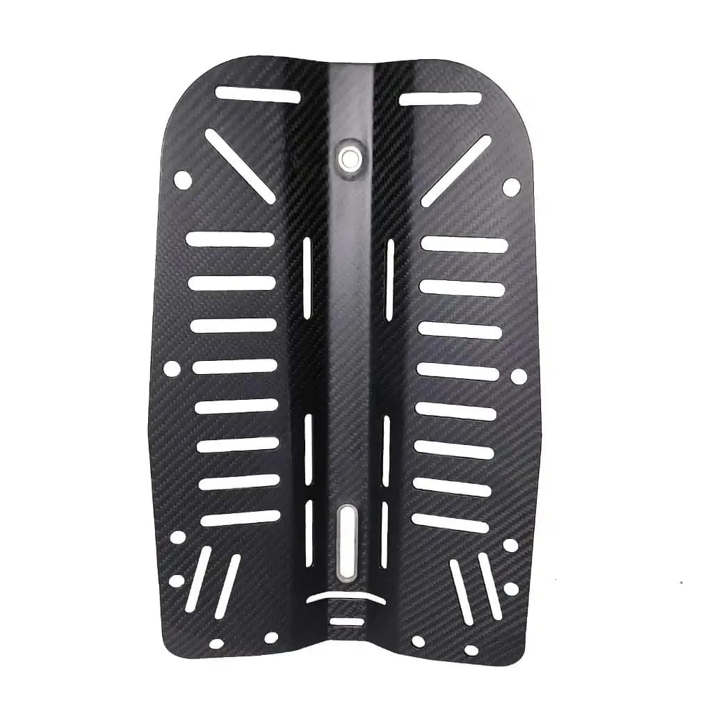 Scuba Diving Carbon Fiber Backplate Lightweight Compacted Technical Cave Divers Back Plate
