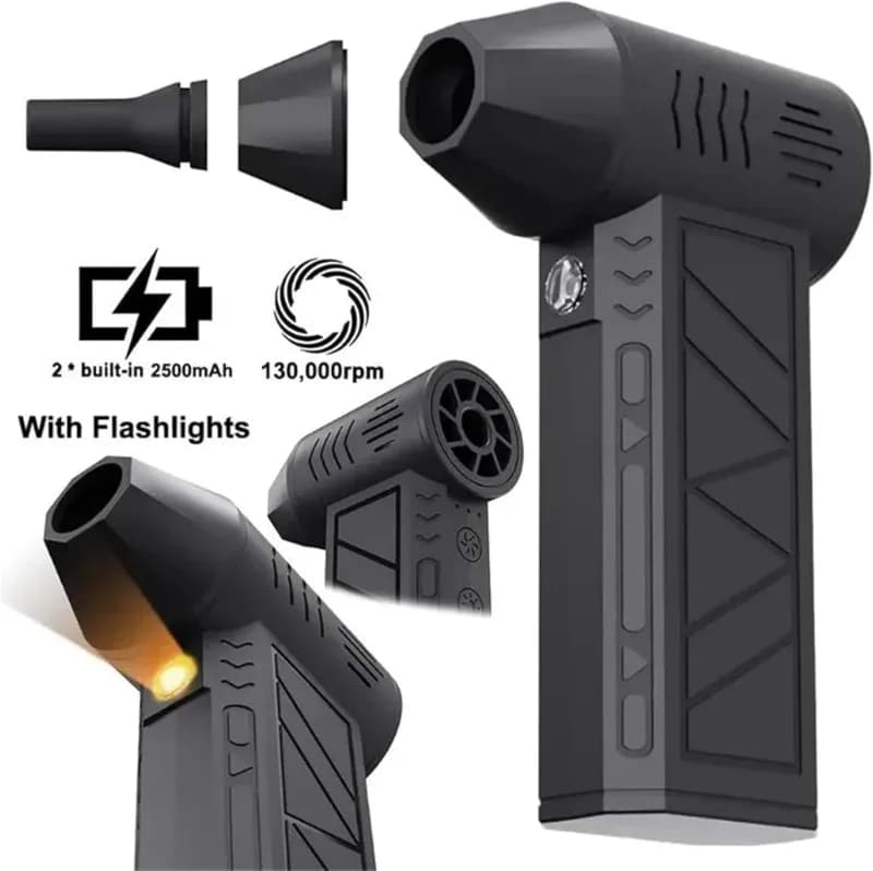 X6 Turbo Jet Blower 130000RPM Powerful Air Blower Brushless Motor Turbo Fan Jet Fan Cleaning Air Duster Blower Air Puissant Tool