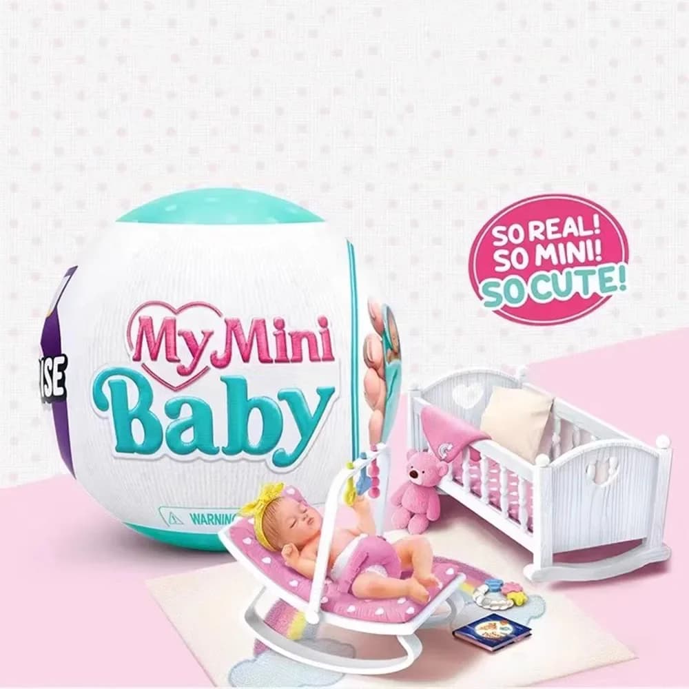 Unopened Zuru 5 Surprise Mini Brand My Mini Baby Toy Children's Cute Gift Mystery Trendy Play Blind Box Baby Toys