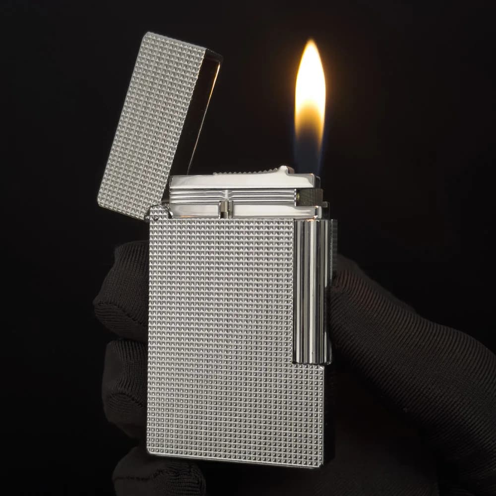 gas Lighter Metal Classic Paris Nails Cigar Accessories Smoking Cigarette Tools includes custom accessories.