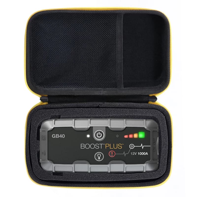 Newest EVA Hard Portable Bag Carrying Box Protect Case for NOCO Boost Plus GB40 1000 Amp 12V UltraSafe Lithium Jump Starter