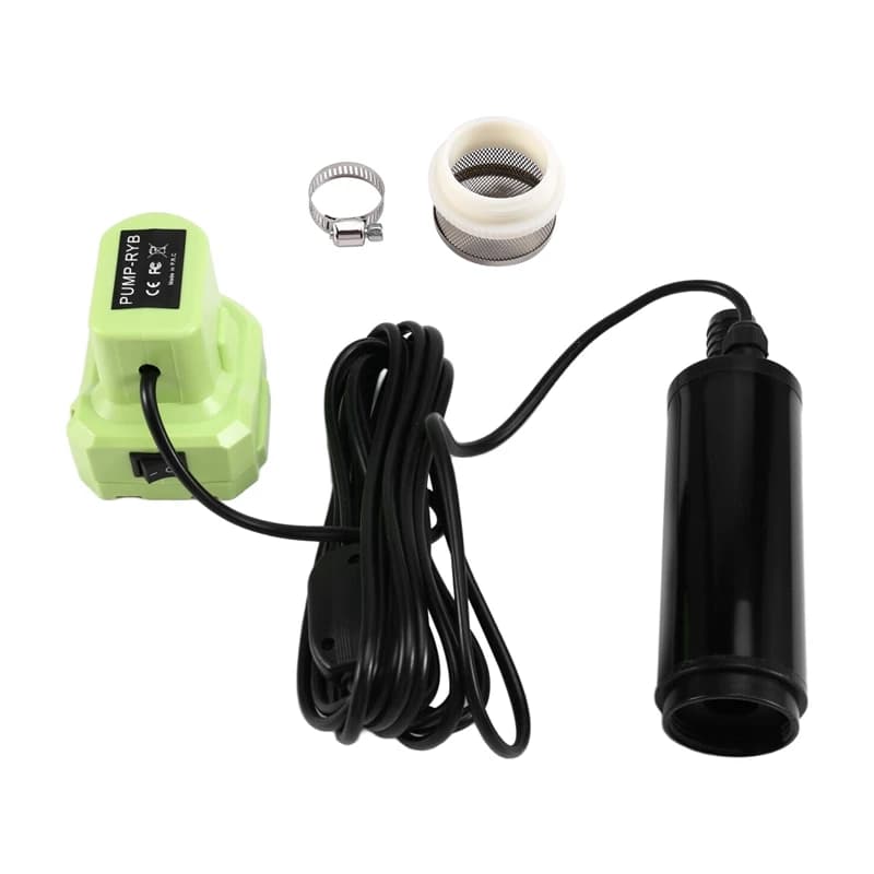 Water Transfer Pump for Ryobi Li-Ion Battery Powered Deep Well Submersible Water Pump for Garden, Camping, Kiddie Pool