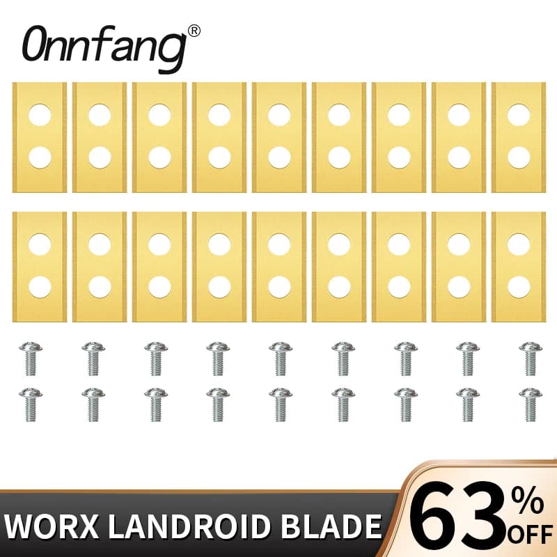 Onnfang Garden Replacement Lawn Mover Blade Lawn Robot Blade For Worx Landroid Robot Mower Automatic Moving Machine Essential