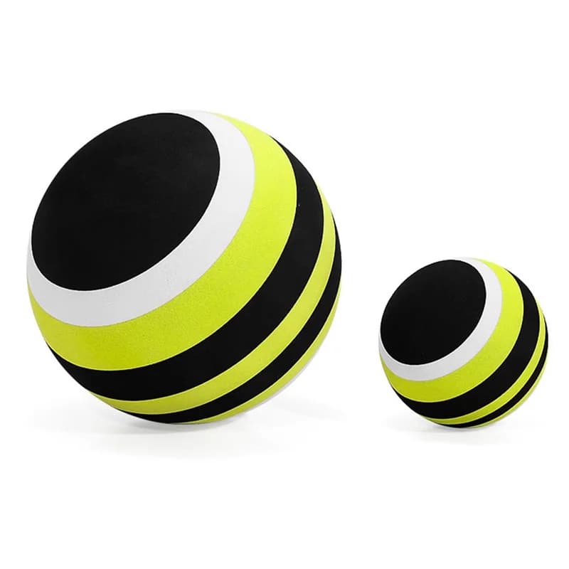 EVA Yoga Massage Balls 6.5cm 12cm Mixed Color Deep Tissue Massager Shoulder Back Leg Pain Relief Home Gym Muscle Relax Tool