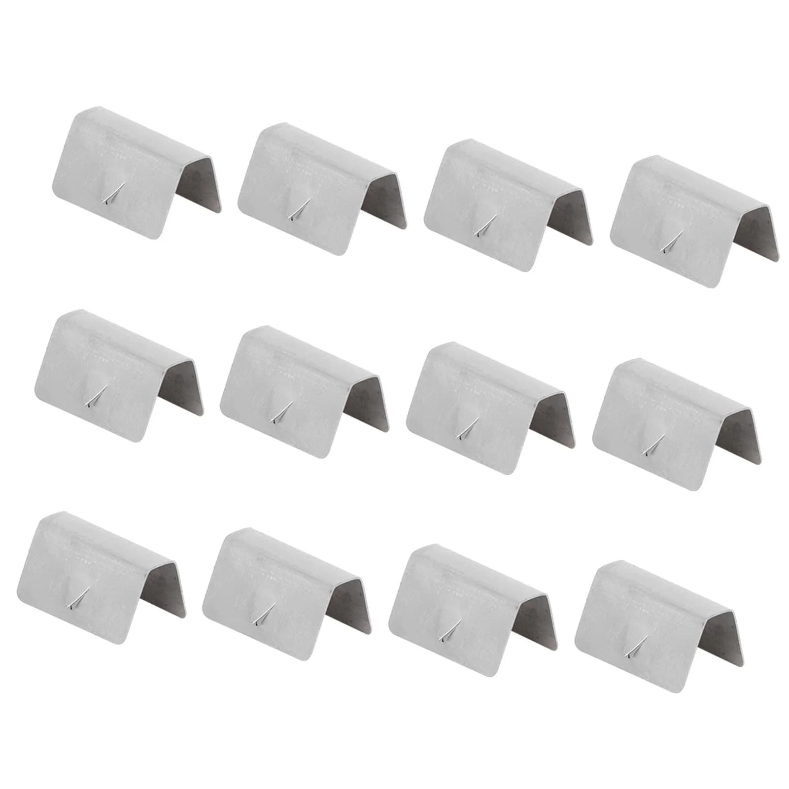 12Pcs Car Wind Rain Deflector Channel Stainless Steel Fixing Retaining Clips Fit for HEKO G3