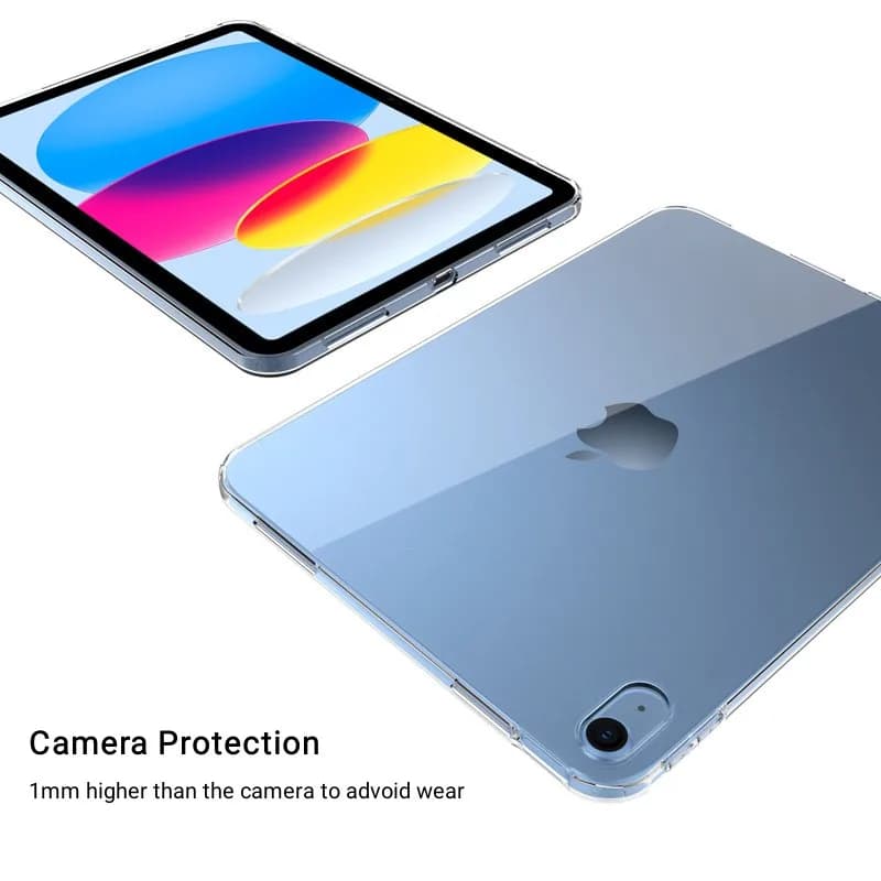 For iPad A16 2025 11 inches 2025 Case Ultra Thin Transparent Protective Case for iPad 11th A3354 A3355 A3356 Funda