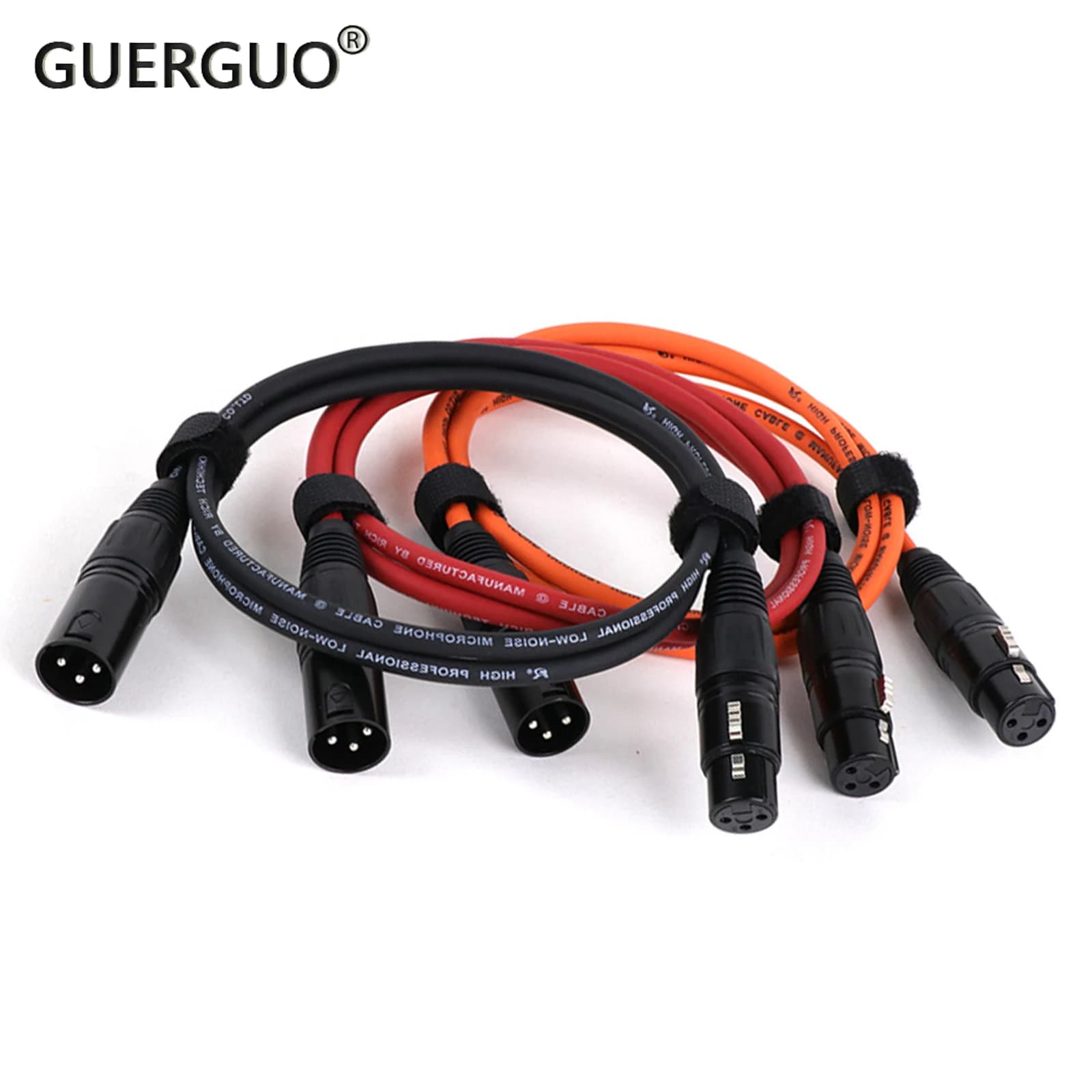 1PC Multi-Color XLR Patch Cables, 3-Pin Balanced XLR Male to Female Microphone Cable Mic Cord - 0.3M 1M 1.5M 2M 3M 5M 8M 10M 15M