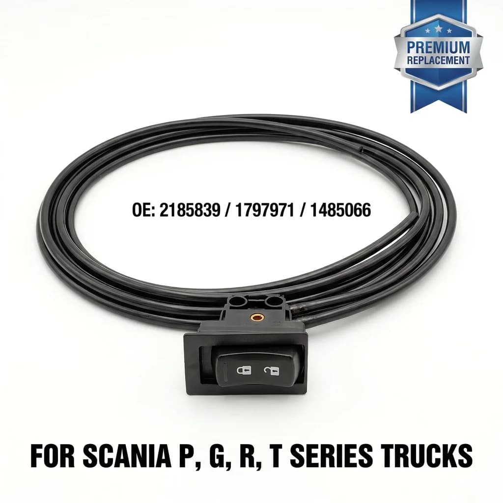 2185839 1797971 1485066 232027 Steering Lock Switch Panel with Hose for Scania Truck 4 P G R T Series Pneumatic Seat Control