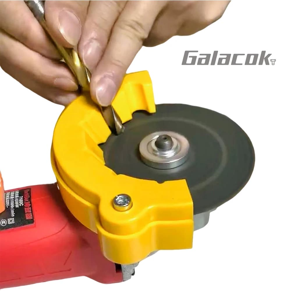 Galacok New Drill Sharpener MAX 6 in 1 Multi-Specification Drill Grinding Tool Waste Drill Grinding and Polishing Auxiliary Tool