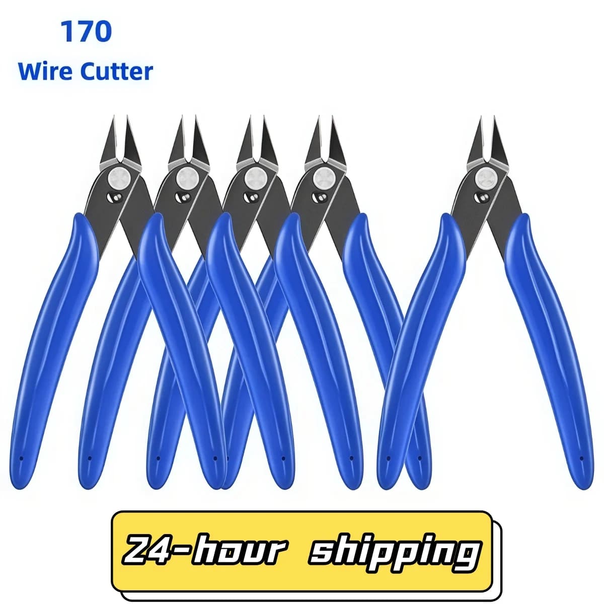 170 Wire Cutter DIY Trimmer Diagonal Side Cutting Cable Nippers for Soft Copper Wire,Floral,Electronics,Model Craft,3D Print
