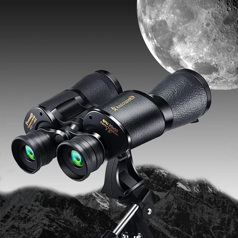 20X50 Powerful Binoculars Long Range Telescope Professional 2023 New BAK4-Prism Large Eyepiece Monocular Gold Label for Hunting