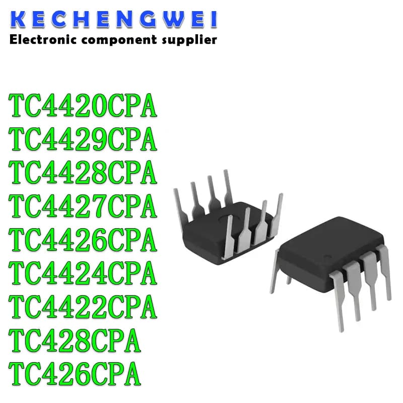 10PCS TC4420CPA DIP-8 MIC4420 TC4420 DIP TC4420EPA TC4429CPA TC4429 TC4428CPA TC4422CPA TC4427CPA TC4427 TC4426CPA TC4424CPA