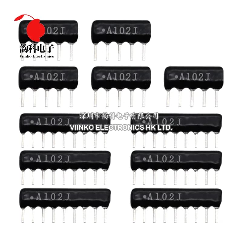 10pcs 6PIN 5PIN 9PIN 8PIN 7PIN exclusion Network Resistor array DIP 100 220 470 680 1K 1.2K 1.5K 2K 2.2K 4.7K 5.1K 10K 100K ohm