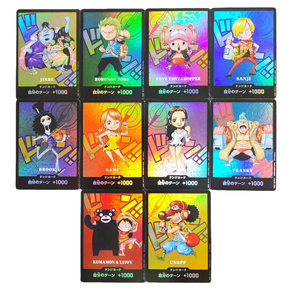 Proxy ONE PIEC DON!! Card Kumamon & Luffy Premium Card Collection Kumamoto Special Japanese TCG Game Collection Card