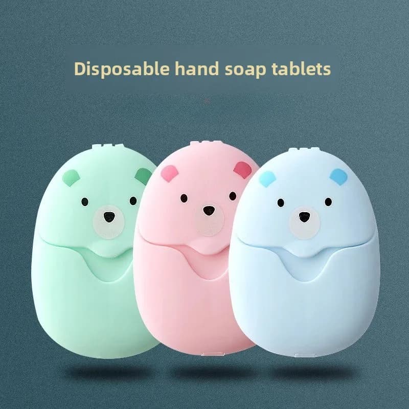 50/150Pcs Travel Soap Sheets Portable Soap Paper Bath Hand Outdoor Travel Cleaning Soap Sheet Fragrance Foam Suitable Camping