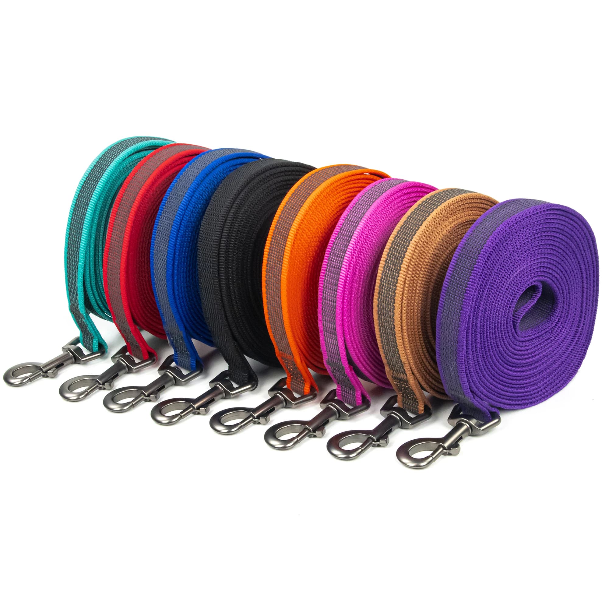 1.5M 2M 3M 15M Medium Small Long Dog Leash 10M Latex Silk Easy and Convenient Light Training Big Dog Leashes 5 Meter