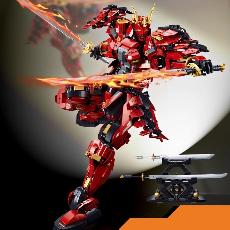 M38-B1183 Transforming Mech Building Blocks Set, Simulation Robot Model Ornament, Educational Toys, Adult Birthday Gift