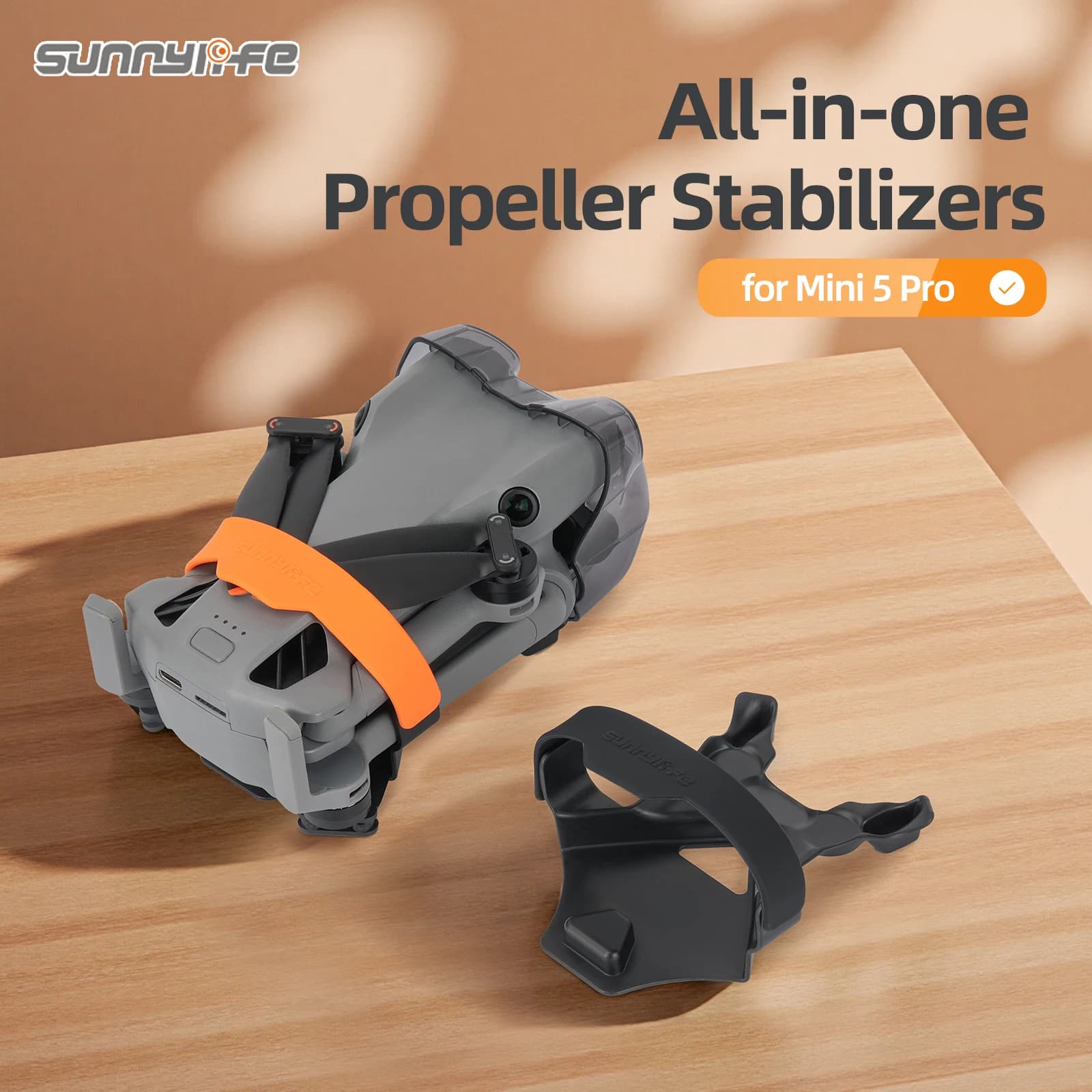 Propeller Holder for DJI Mini 5 PRO Drone Wings Stabilizer Protector Props Fixed Mount Scratch-resistant Base Accessories