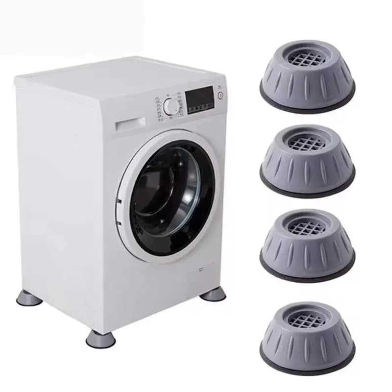 2-12pc Anti Vibration Feet Pads Waterproof Legs Slipstop Silent Skid Raiser Mat Washing Machine Support Dampers Stand Furniture