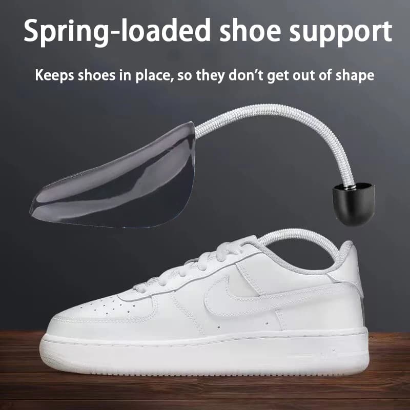 1Pair Spring-loaded qualitative shoe stretcher Anti-deformation Inner support Shoes expander Shaping Anti Wrinkle Shoe Lasts