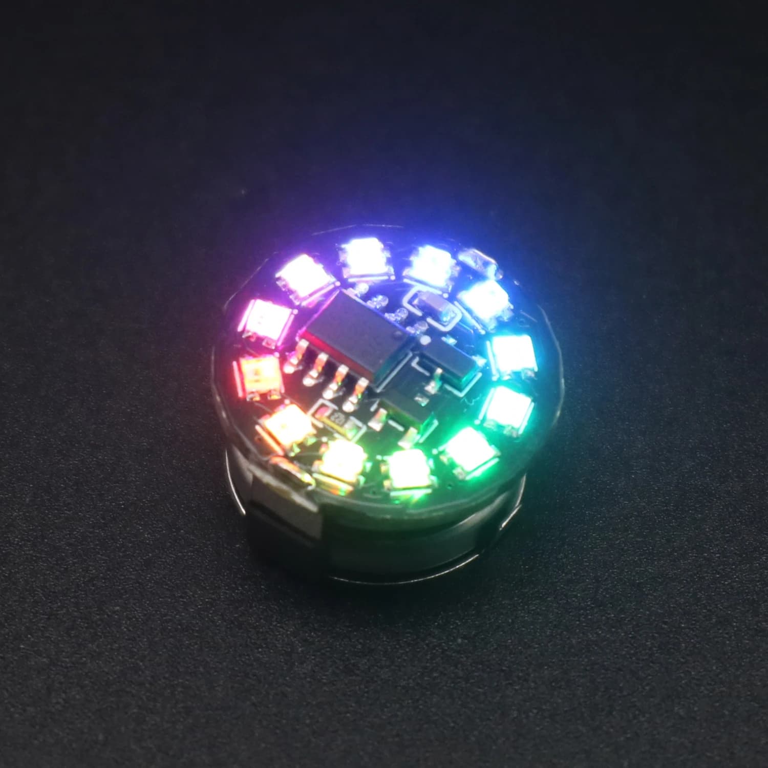 4mode Colorful Magnetic Control Lamp Wireless LED Light Magnet Induction Lamp + Button Battery DIY Anime Landscape Diorama Model