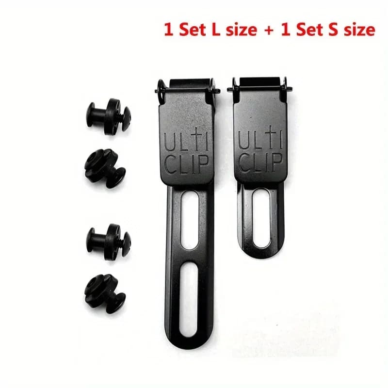Stainless Steel Clip Waist Clip Ulticlip Knife Sheath Waist Clip K Knife Sheath DIY Making Accessories Parts Clip