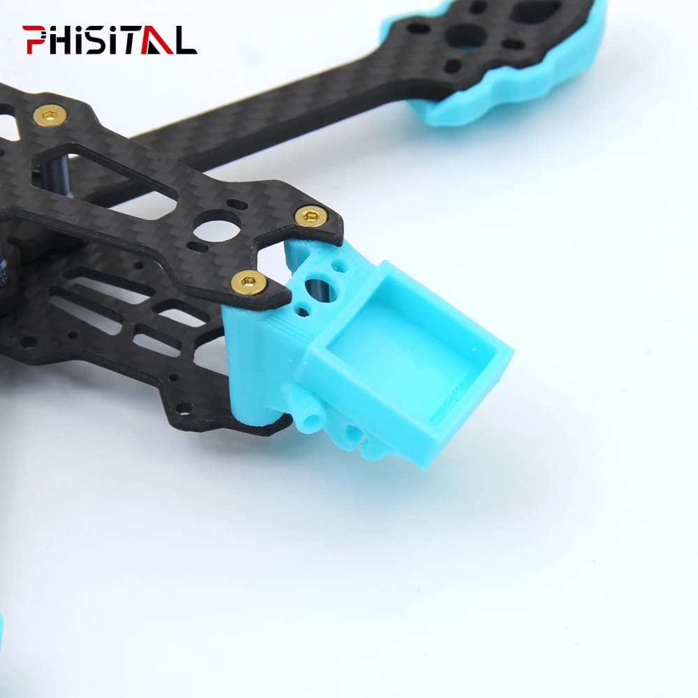 3D Printed BN-220 M80PRO M8Q5883 GPS Mount TPU Holder T-shaped Antenna Fixed Bracket Seat 4 in 1 for FPV Racing Drone Frame
