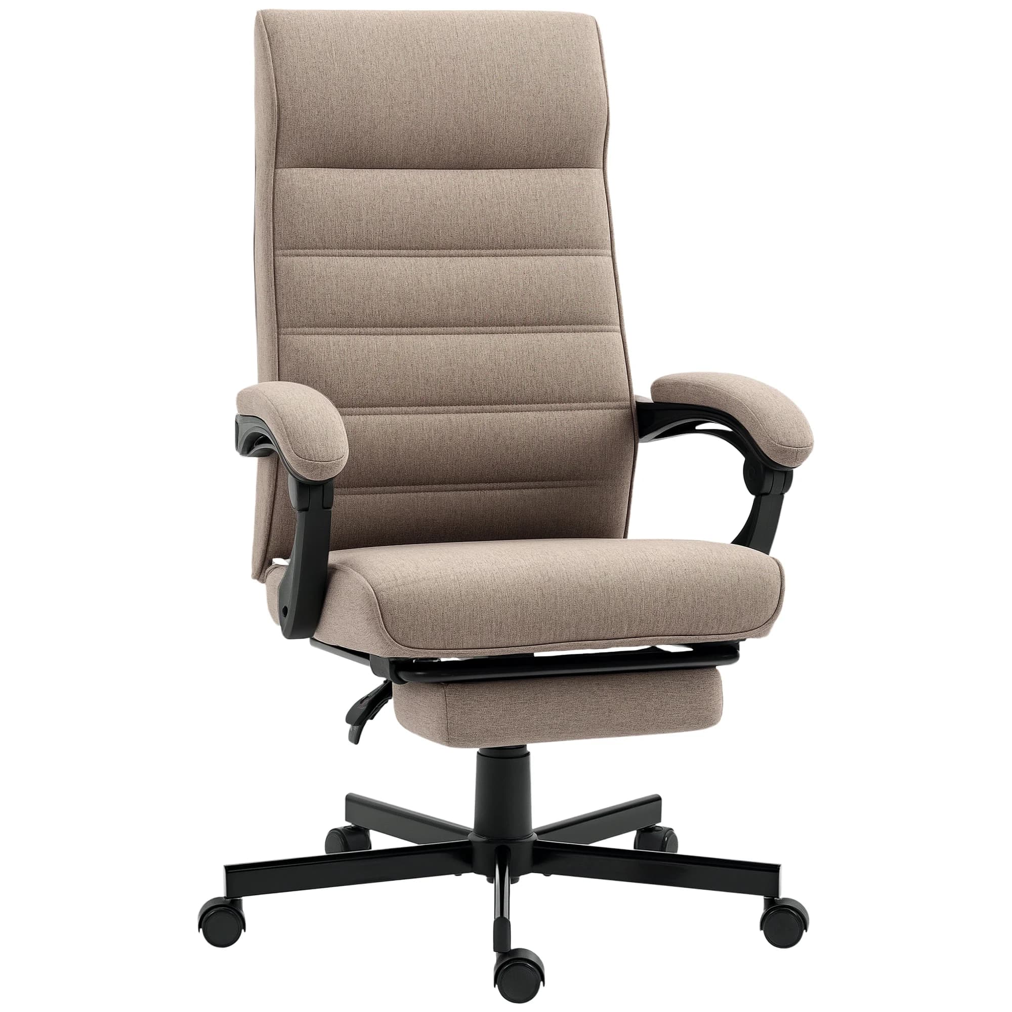 Vinsetto Swivel Office Chair with Adjustable Height 68X67X109-119 cm Brown
