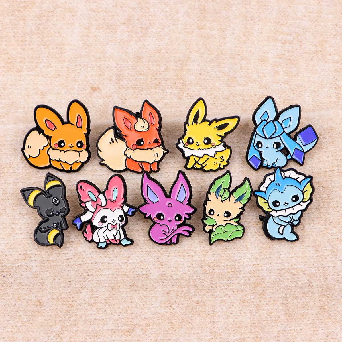 Cute Cartoon Game Monsters  Lapel Pins for Backpack Enamel Pin Badges Brooch for Clothes Fashion Jewelry Holiday Gifts