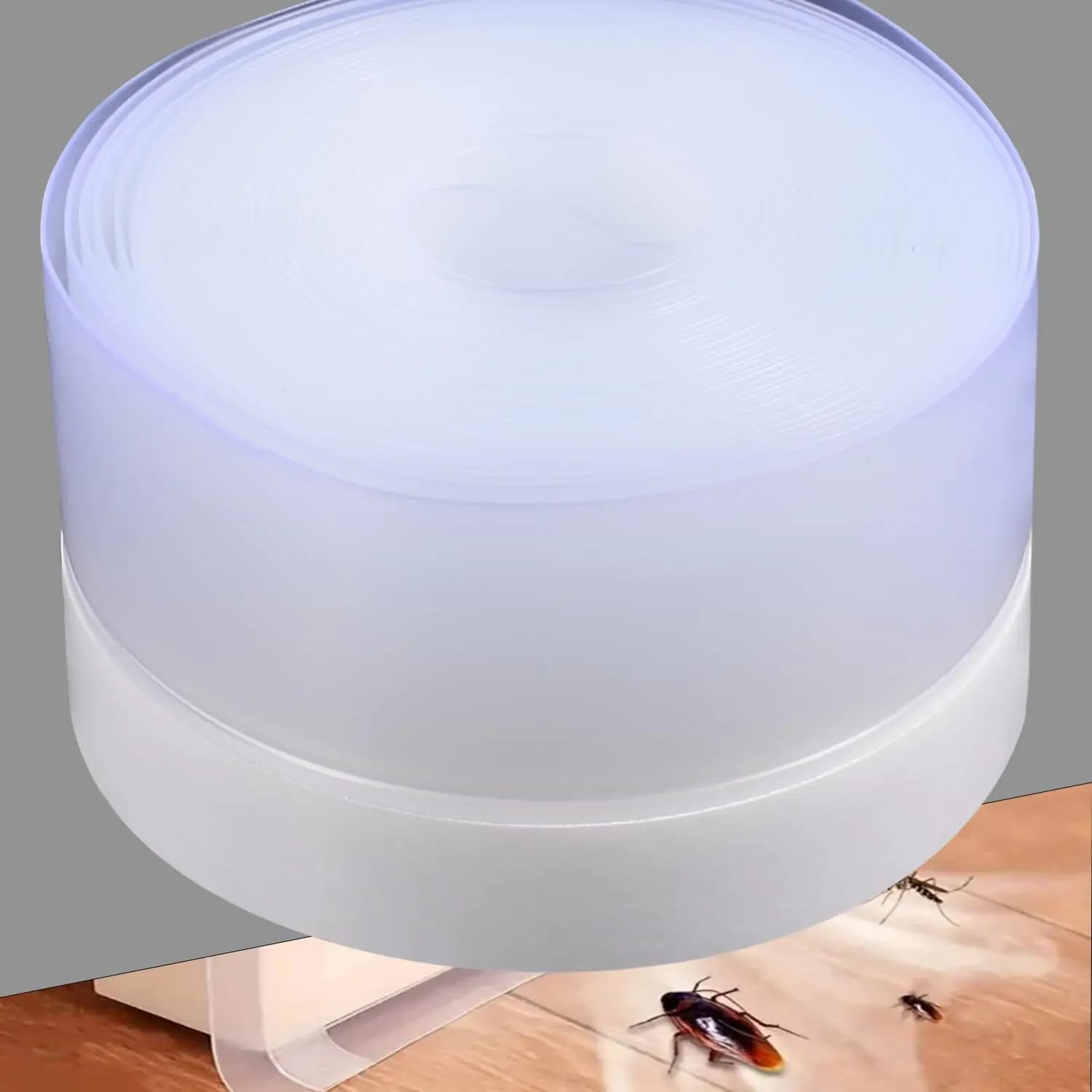 Silicone Weather Stripping Seal Door Tape , Weatherproof Soundproof for Door Frame or Window Bathroom Shower Glass Gaps