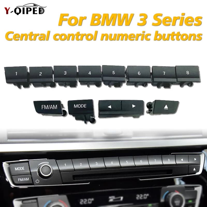 Dashboard Air Conditioning AC Temperature Control Button For BMW 1 2 3 4 Series F20 F21 F22 F30  F31 F35 F34 F36 F44 F45 F46